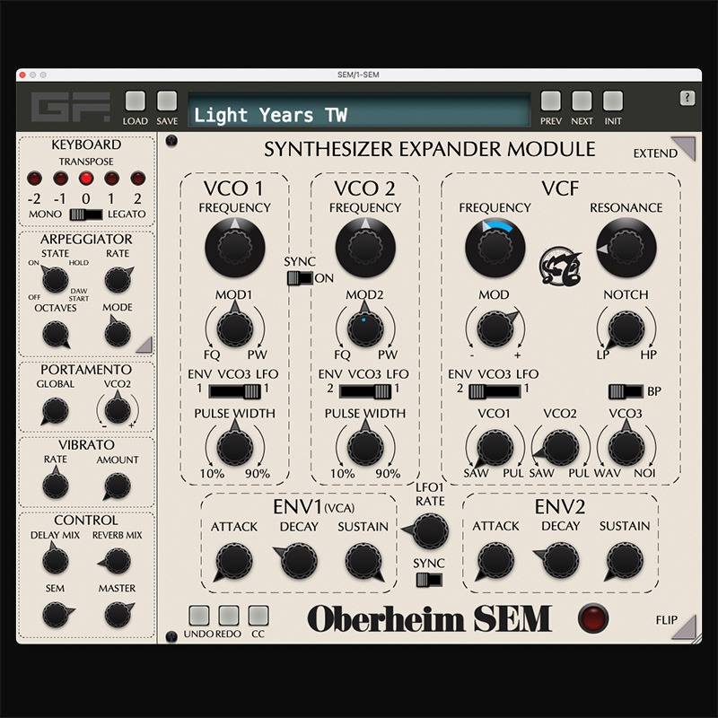 GForce Oberheim SEM