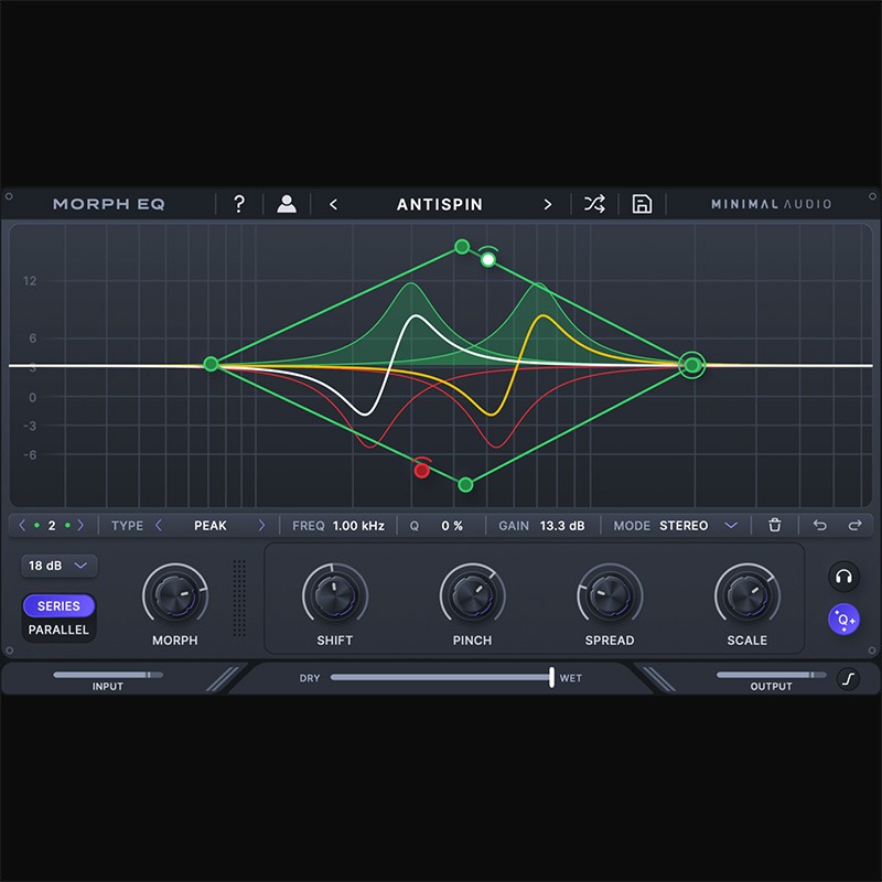 Minimal Audio Morph EQ