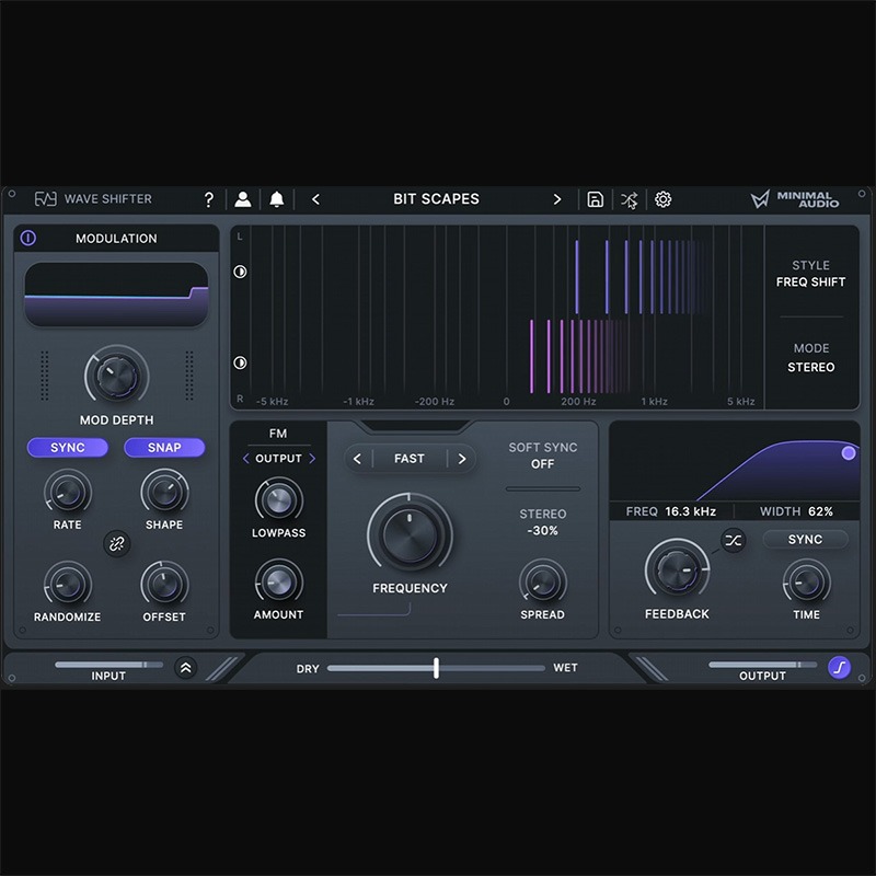 Minimal Audio Wave Shifter