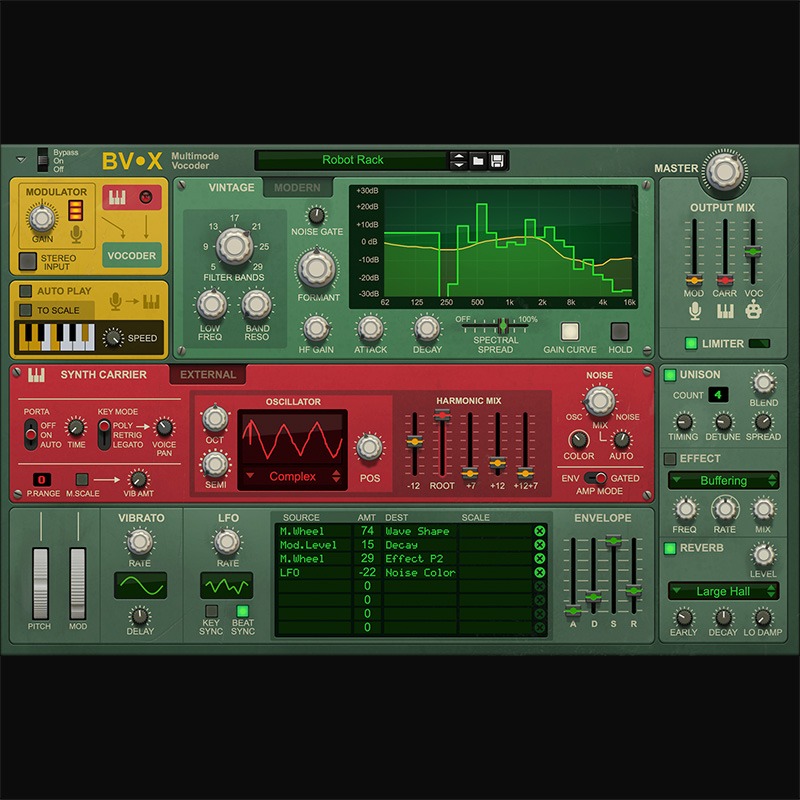 Reason BV-X Multimode Vocoder